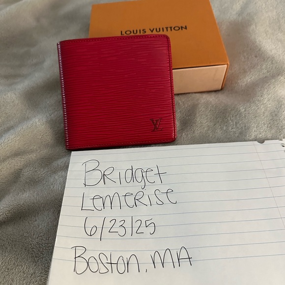 Louis Vuitton Scarlet Epi Leather Wallet - Picture 1 of 13